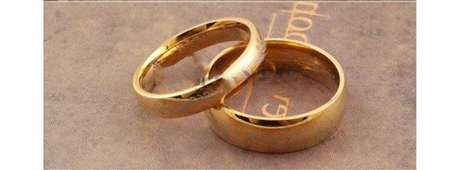 Men Titanium Steel Ring Band Europe America Geometry Rainbow Decor Accessories Inner Diameter 16 17 18 19 20mm