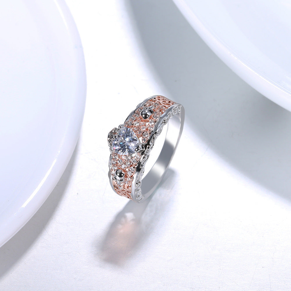 Skull Lovers Elegant Unisex Skull Ring Black And Rose Gold Finish Jewelry For Party Wedding Engagement For Daily Wear