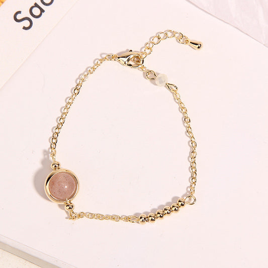 Womens Geometric BraceletAll With Forest Beads Elegant Jewelry Hand Accessory Stylish Design For Everyday Wear