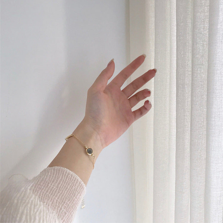 Womens Geometric BraceletAll With Forest Beads Elegant Jewelry Hand Accessory Stylish Design For Everyday Wear