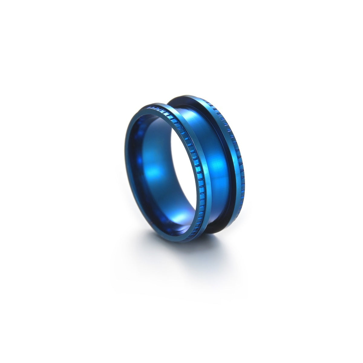 Unisex Ring Handmade Stainless Steel Band Round Shape Shape Metal Design Gift For Him Or Her Customizable Gift