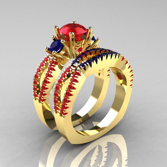 Flower Ring Gold Plated Alloy Inlaid Gem Jewelry For Women Fashion Accessory New Design Elegant Everyday Style