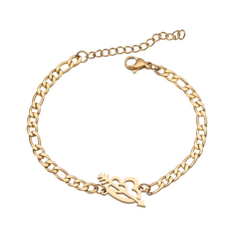 Womens Stainless Steel Skull Bracelet Electroplated European Design Fashion Wristband Jewelry Durable Everyday