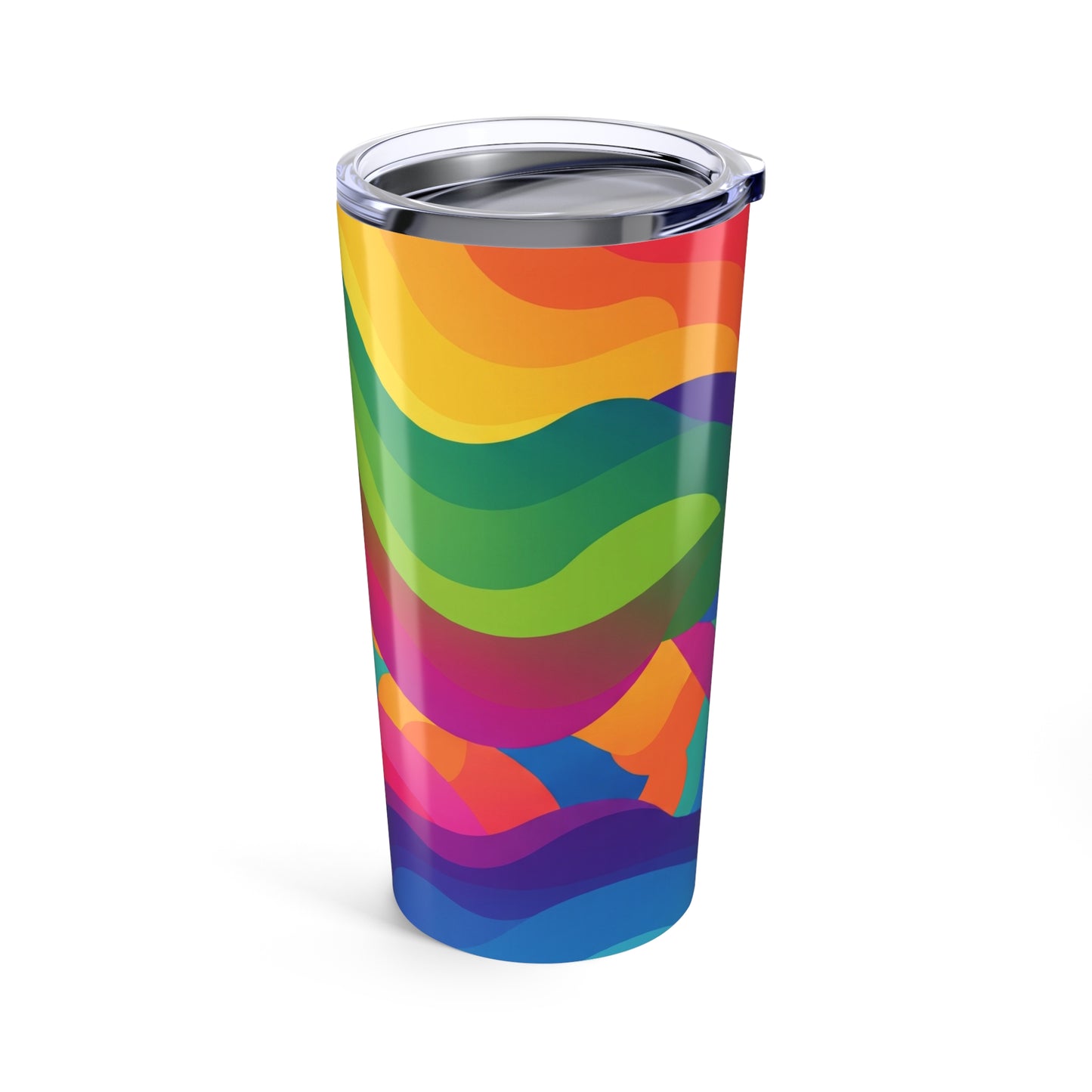 20oz Stainless Steel Tumbler With Double Wall Vacuum Insulation Spill Resistant Durable Hot Cold Beverage Printed