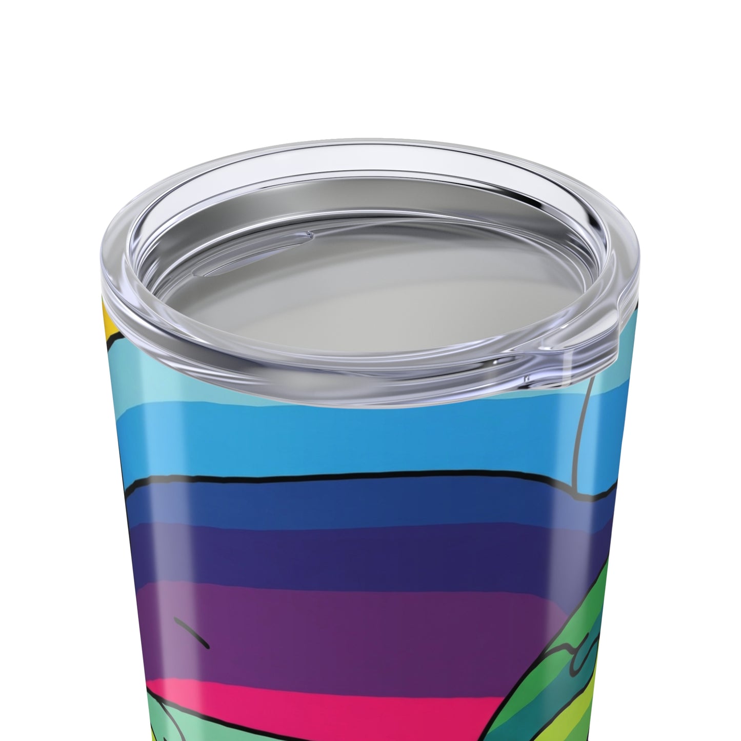 20 Oz Stainless Steel Tumbler With Double Wall Vacuum Insulation Spill Resistant Design For Travel Dishwasher Safe