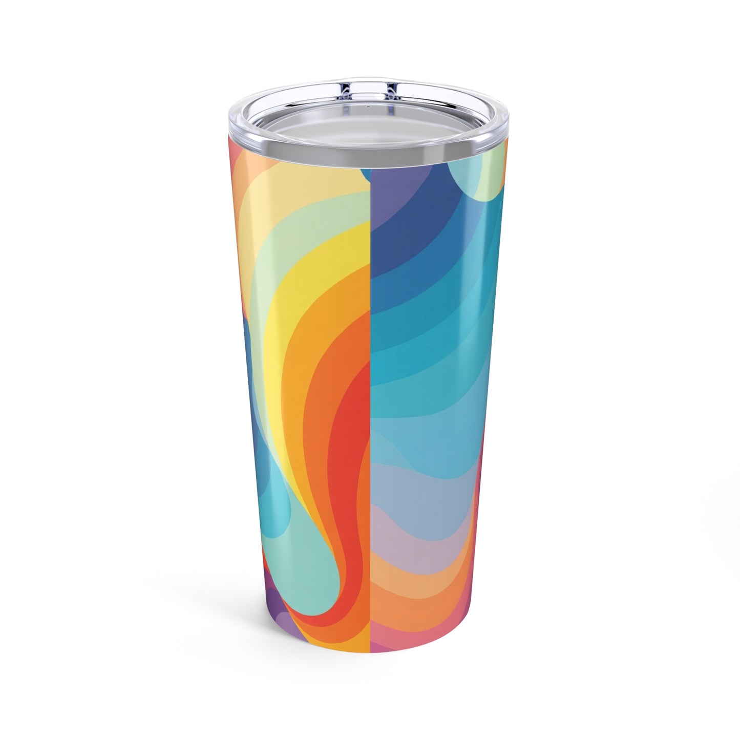 20oz Stainless Steel Tumbler With Double Wall Vacuum Insulation Leak Proof Lid Printed Durable Beverage Container