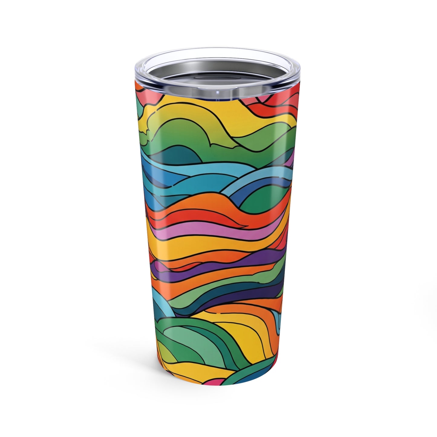 20oz Stainless Steel Tumbler Double Wall Vacuum Insulation Leak Proof Travel Mug For Hot And Cold Drinks