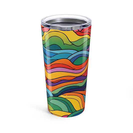 20oz Stainless Steel Tumbler Double Wall Vacuum Insulation Leak Proof Travel Mug For Hot And Cold Drinks