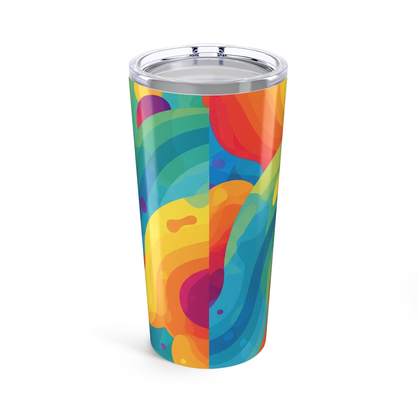 20oz Steel Tumbler With Double Wall Vacuum Insulation For Hot Or Cold Beverages Spill Resistant Travel Mug With Lid