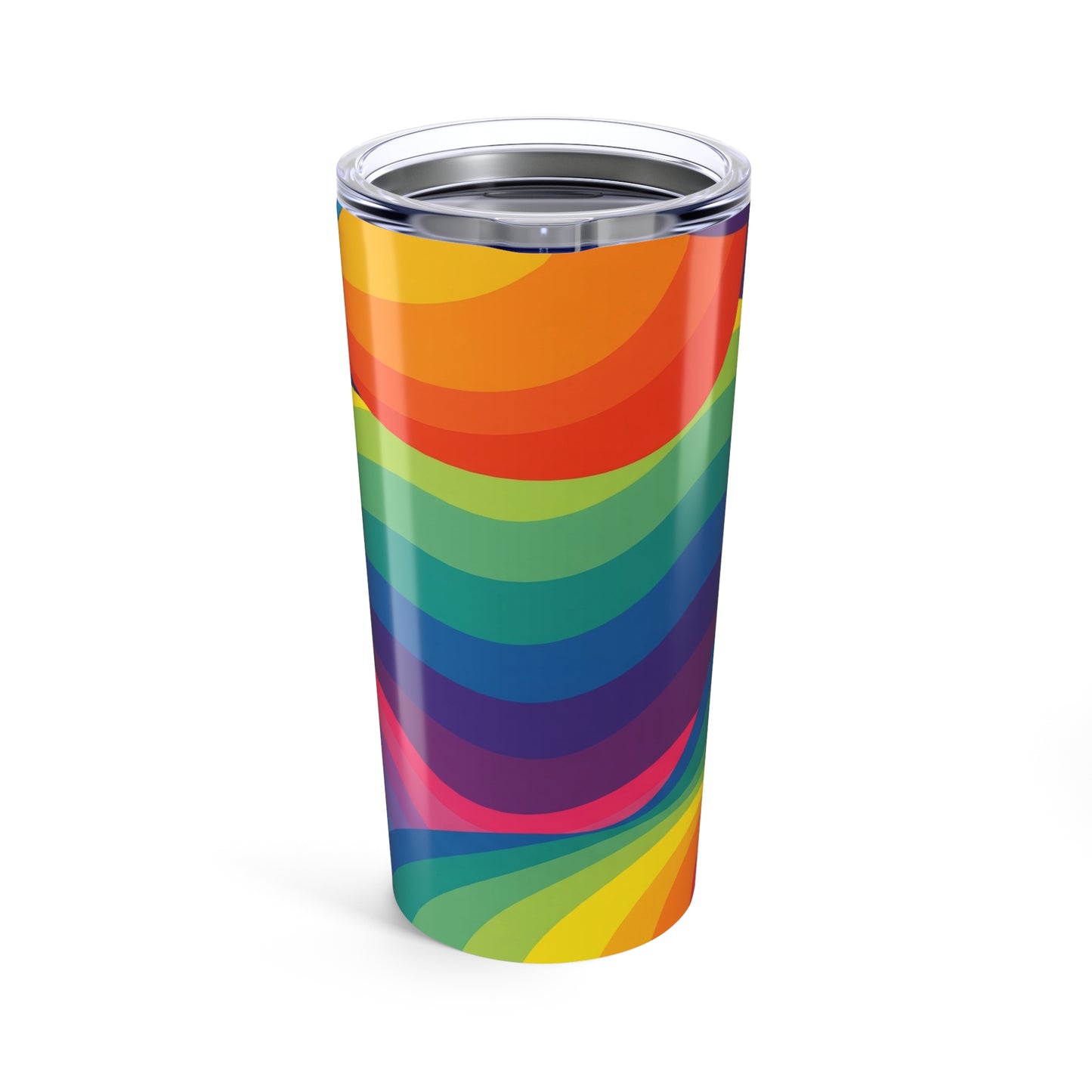 20 Ounce Stainless Steel Tumbler With Printed Design Double Wall Vacuum Insulated Travel Mug For Hot And Cold