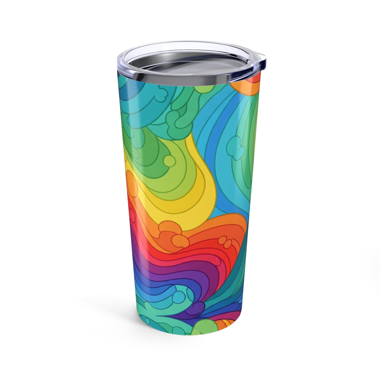 20Oz Stainless Steel Tumbler Double Wall Vacuum Insulation Leak Proof Durable Printed Graphic Design Dishwasher