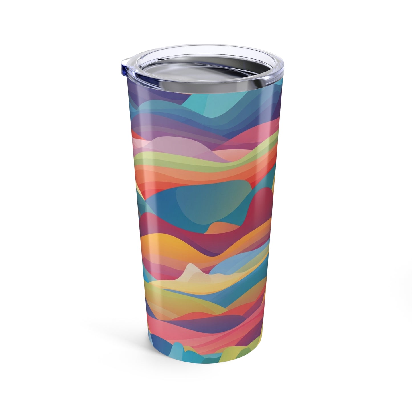 20oz Stainless Steel Tumbler With Double Wall Vacuum Insulation Spill Resistant Travel Mug For Hot Or Cold Drinks