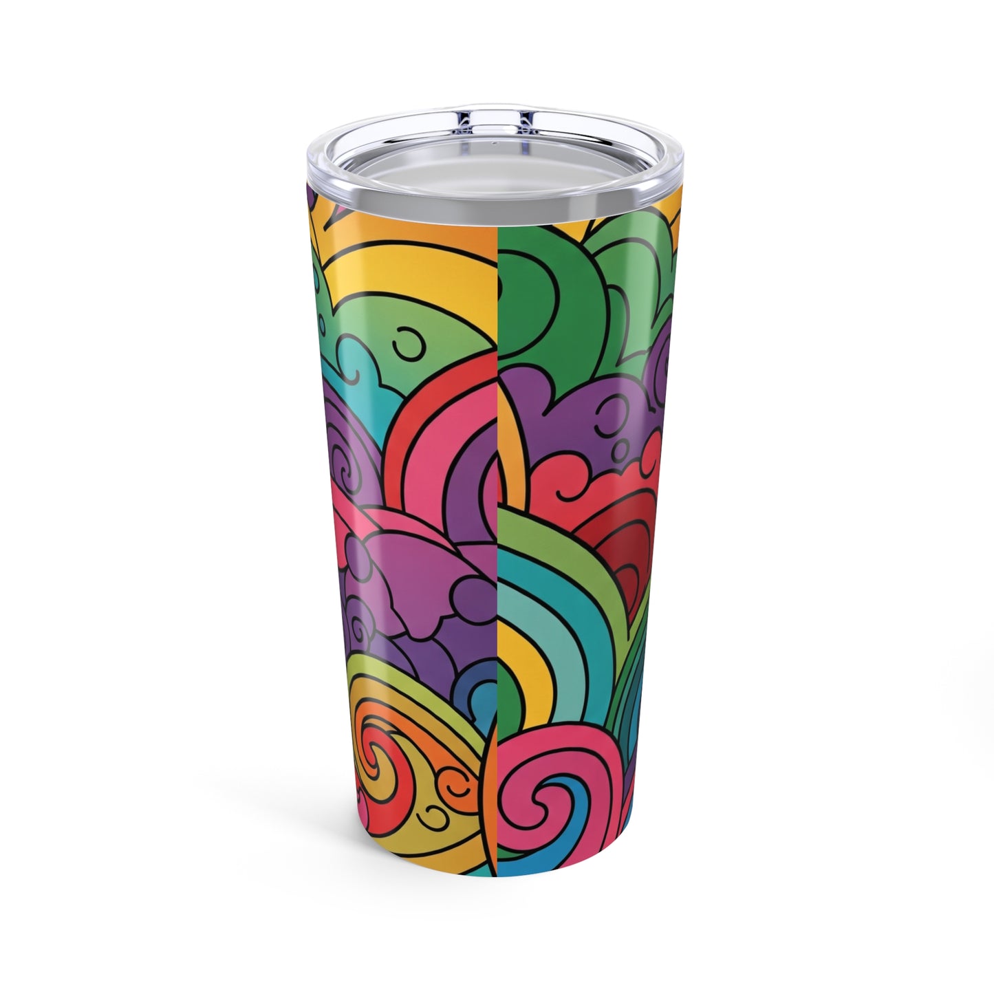 20oz Stainless Steel Travel Mug With Double Wall Vacuum Insulation Leak Proof Design And Dishwasher Safe For