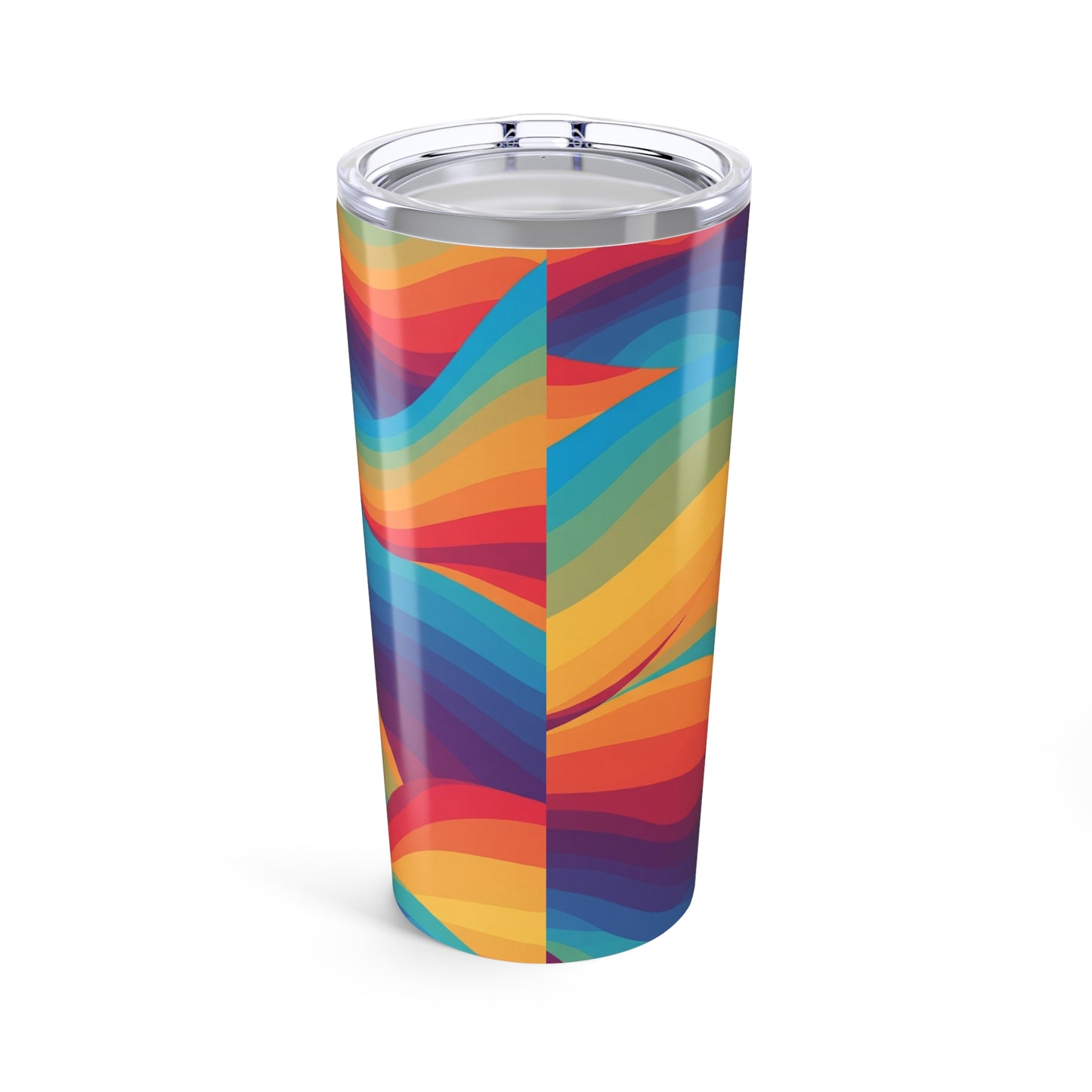 20oz Stainless Steel Travel Mug With Double Wall Vacuum Insulation Spill Resistant BPA Free Printed Container