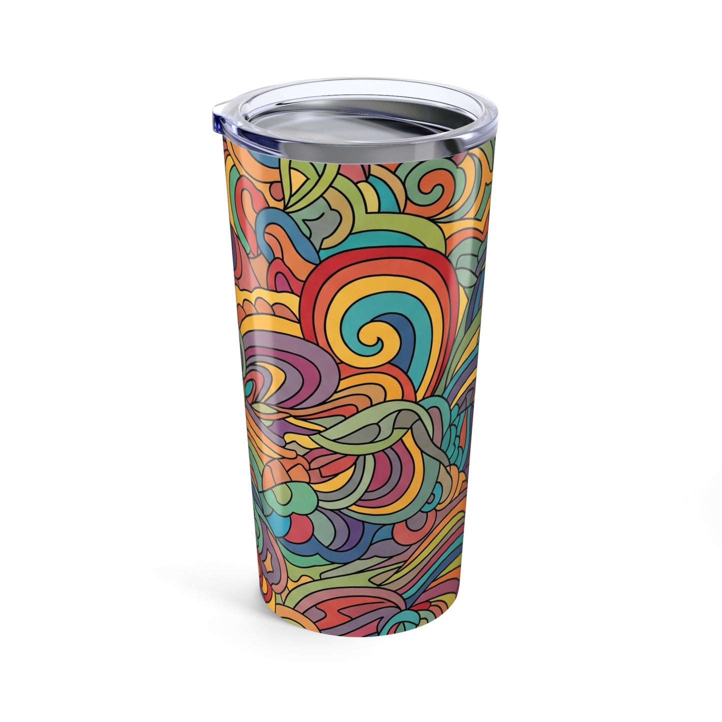 20oz Stainless Steel Tumbler With Double Wall Vacuum Insulation Spill Resistant Travel Cup For Hot Or Cold