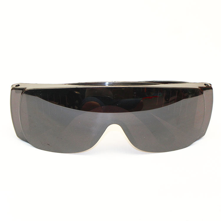 Protective Safety Glasses Polycarbonate Lenses Windproof Dustproof Waterproof Transparent Frame Enhanced Visibility