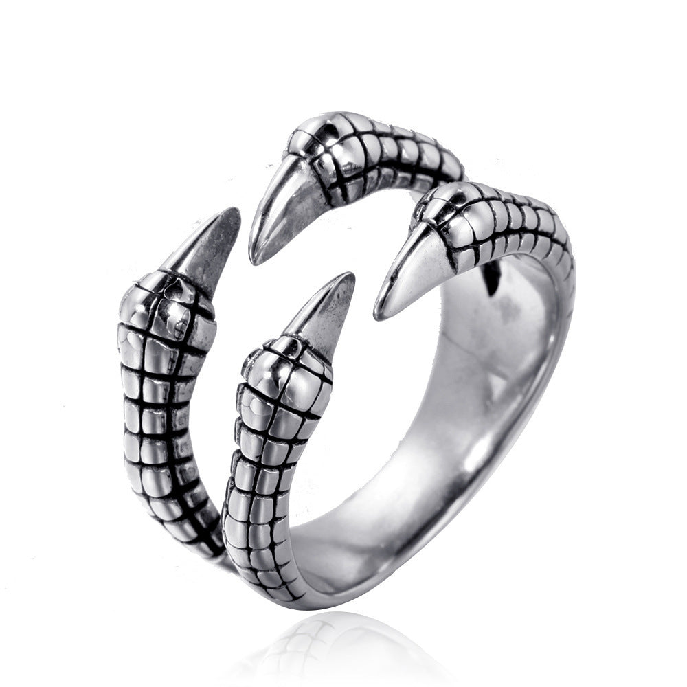 Stainless Steel Ring Lucky Men's Korean Jewelry