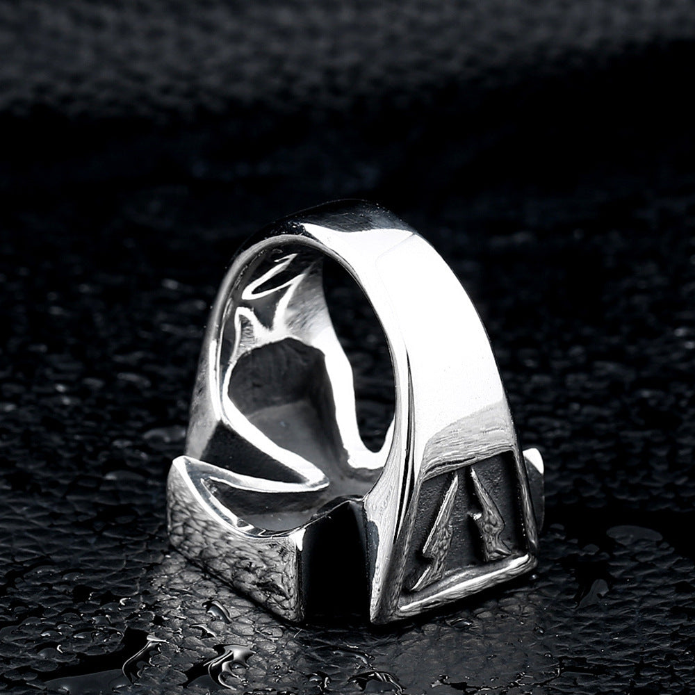 Stainless steel male ring domineering ring