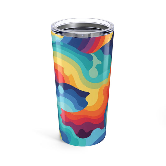20oz Stainless Steel Travel Mug With Double Wall Vacuum Insulation Spill Resistant Hot Cold Dishwasher Safe Coffee