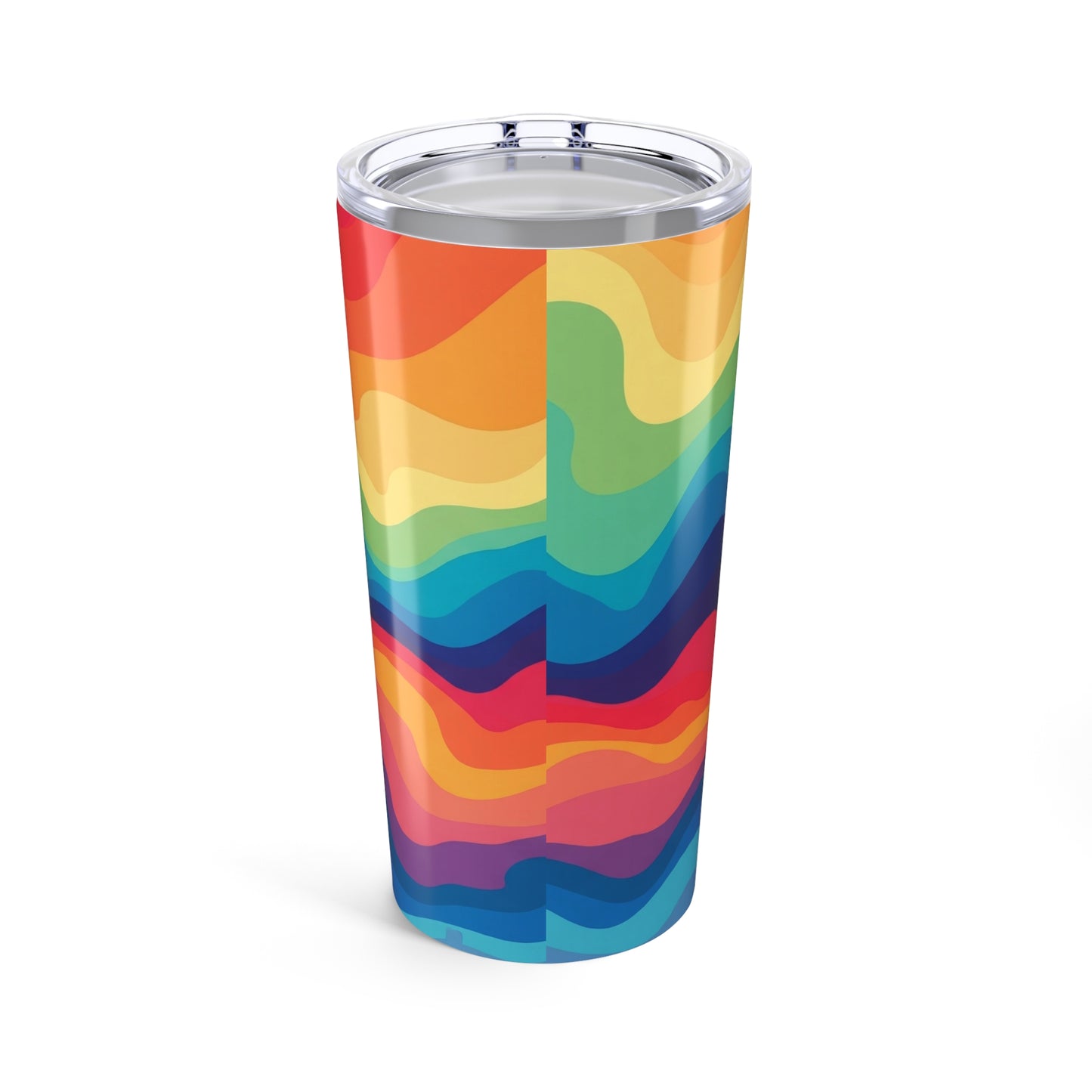 20oz Stainless Steel Tumbler With Double Wall Vacuum Insulation Printed Spill Resistant Travel Mug For Drinks