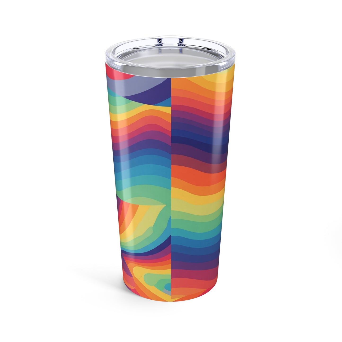 20oz Stainless Steel Tumbler With Double Wall Vacuum Insulation Leak Proof Lid For Keeps Drinks Hot Or Cold All Day