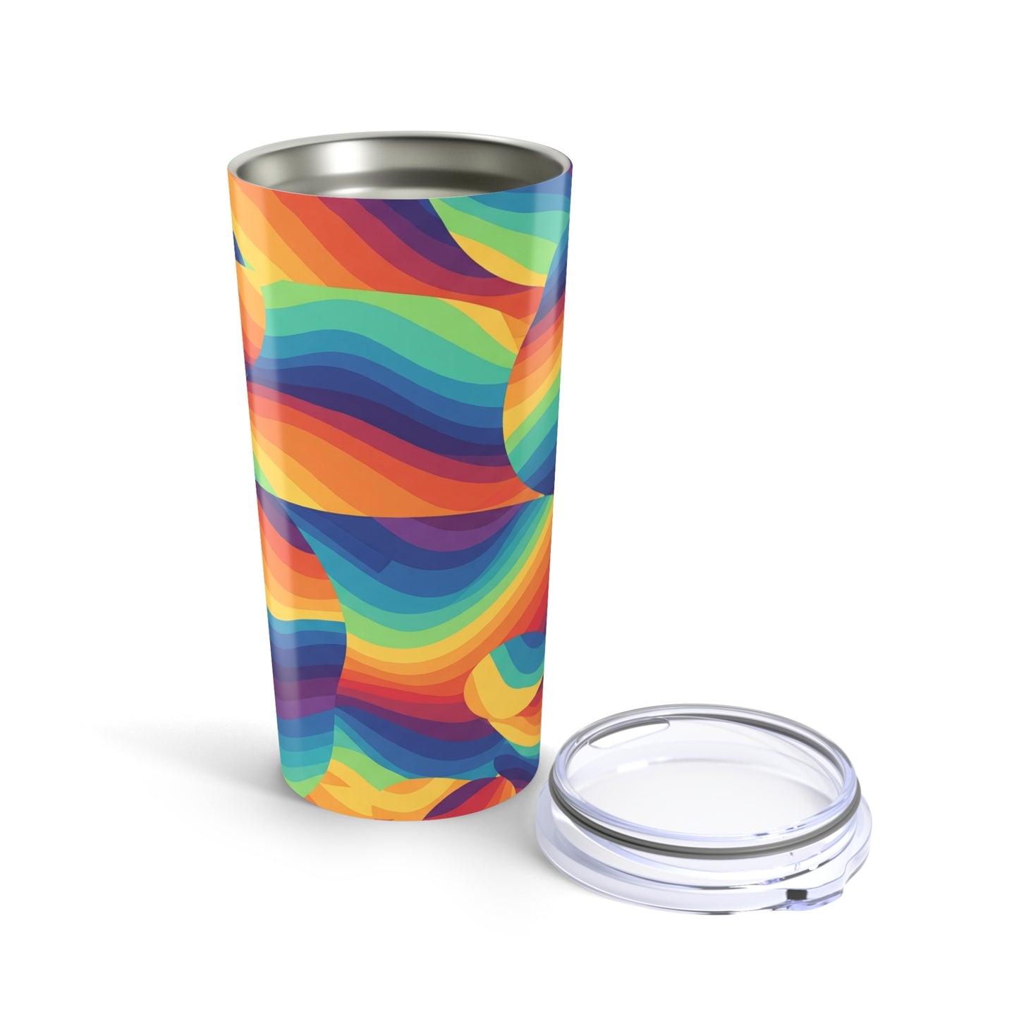 20oz Stainless Steel Tumbler With Double Wall Vacuum Insulation And Spill Resistant Design For Hot And Cold