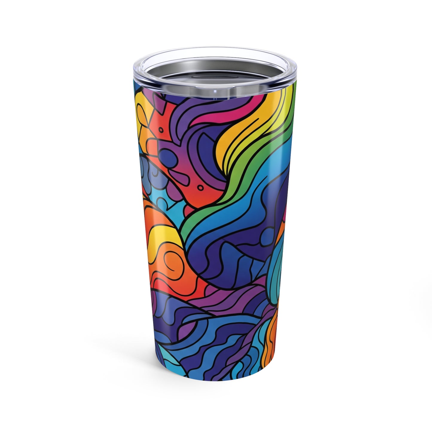 20Oz Stainless Steel Travel Mug With Double Wall Vacuum Insulation Leak Proof Lid Dishwasher Safe Durable