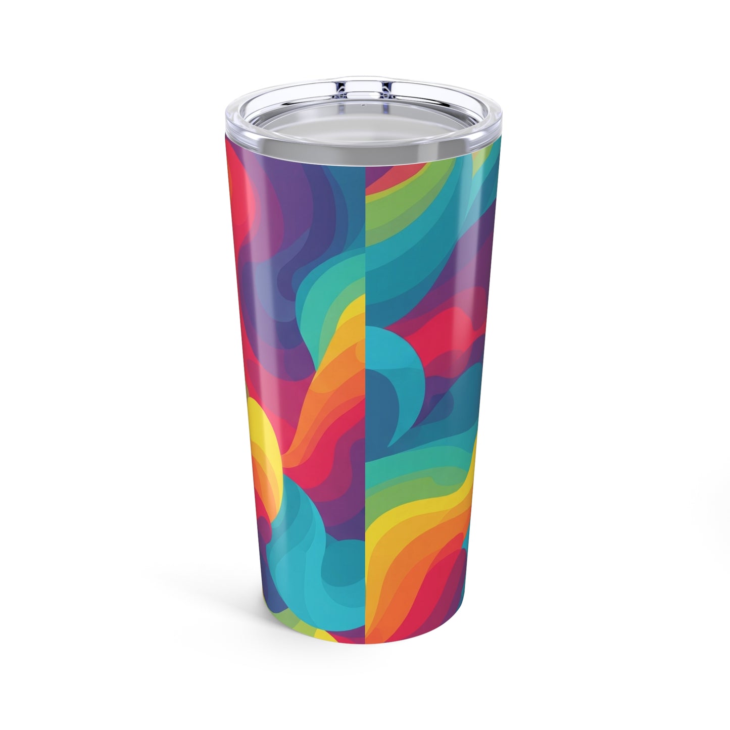 20oz Stainless Steel Printed Tumbler With Double Wall Vacuum Insulation Spill Resistant And BPA Free For Hot And