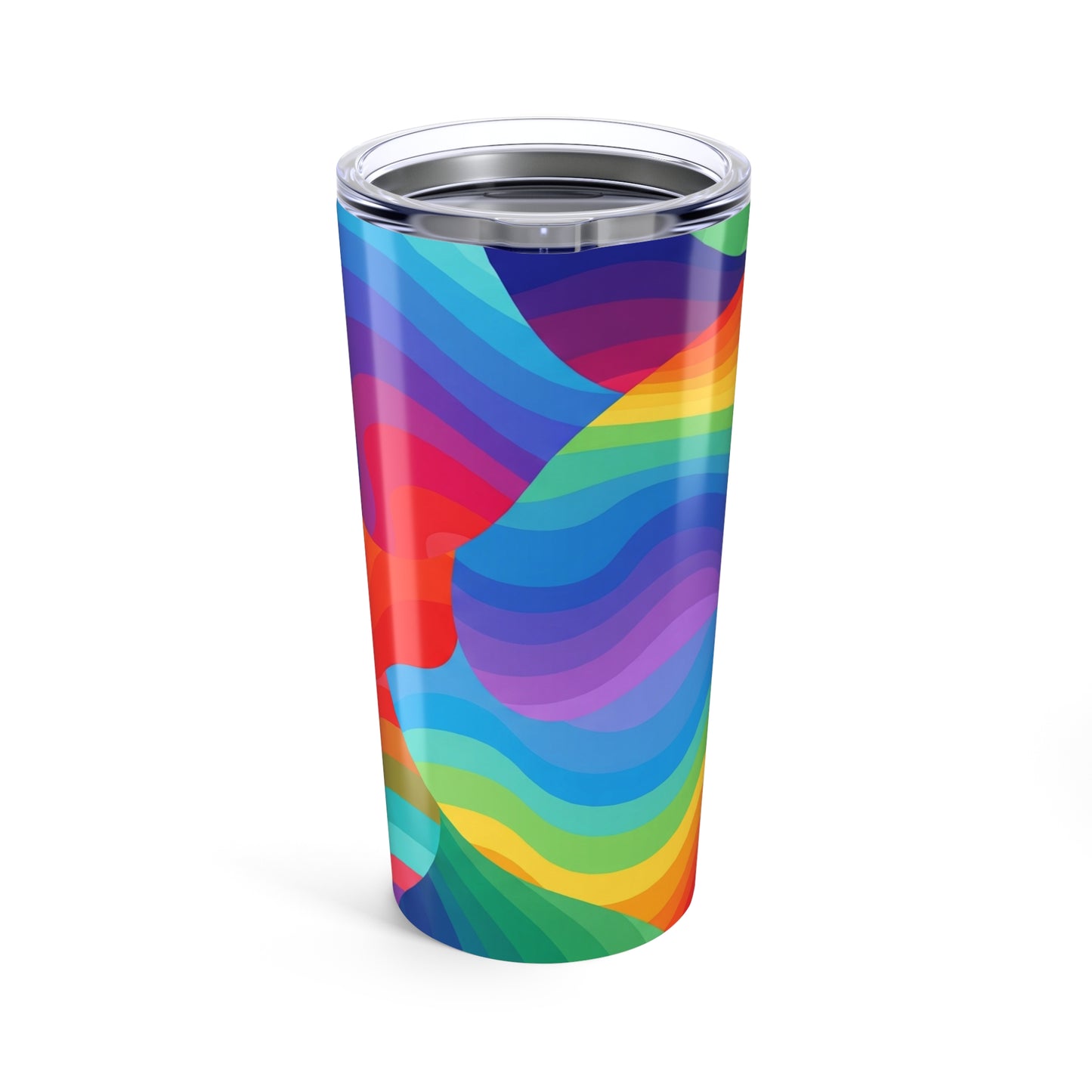20 Oz Metal Coffee Cup With Graphic Print Vacuum Insulated Leak Proof Lid For Hot Or Cold Beverages Dishwasher Safe