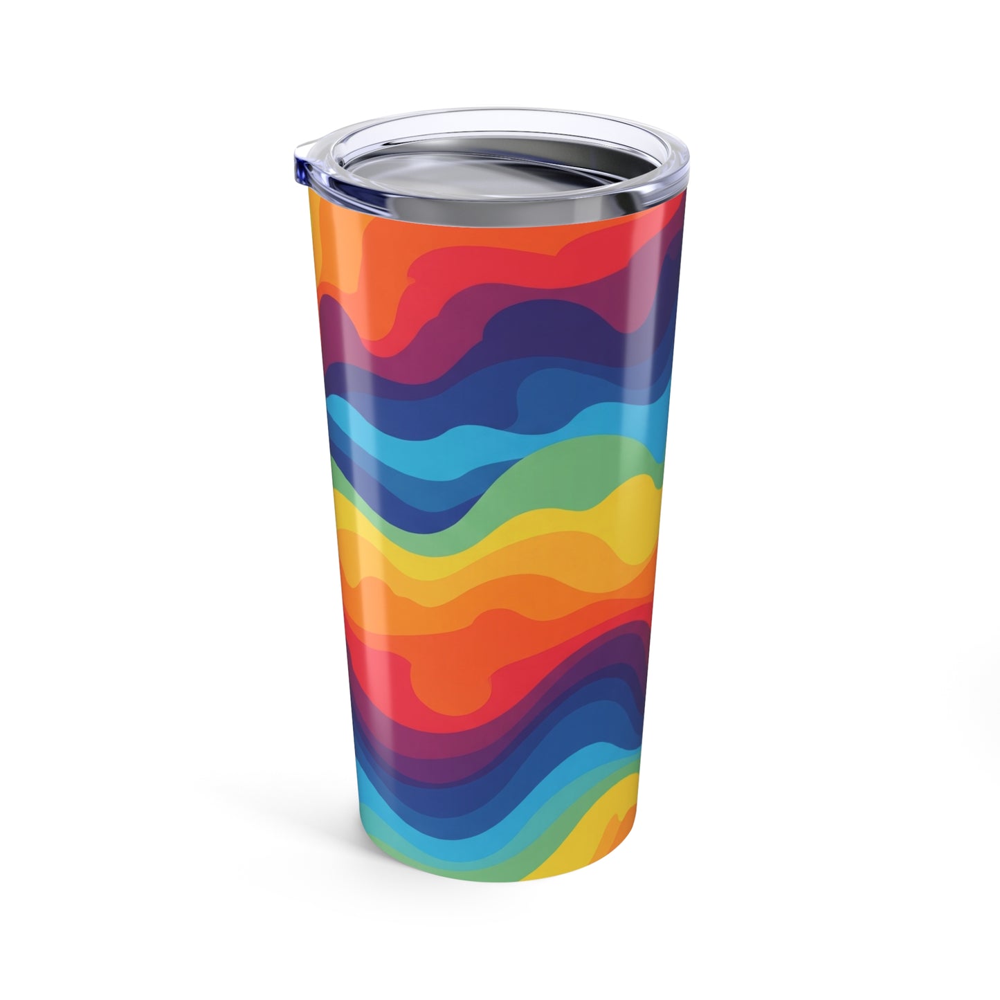 20 Oz Metal Printed Travel Mug With Double Wall Vacuum Insulation Leak Proof For Hot And Cold Beverages Dishwasher