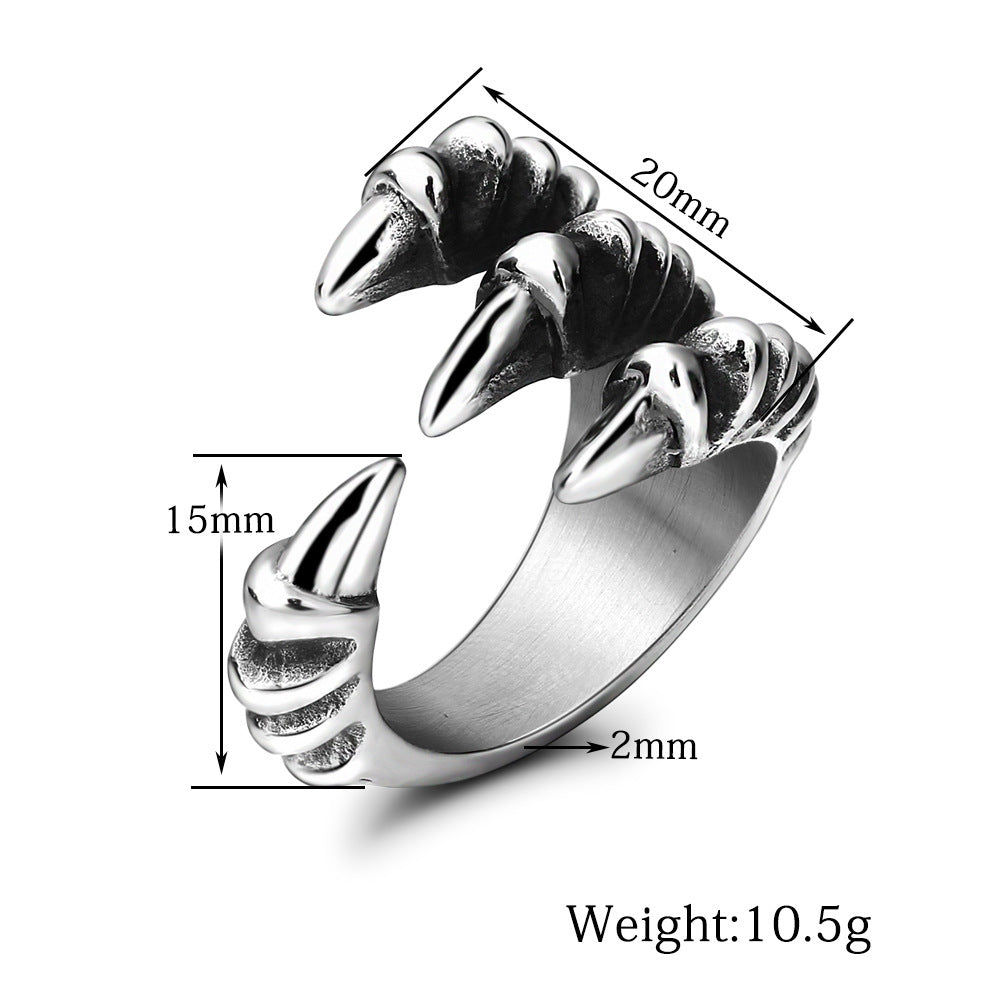 Titanium Steel Ring Men's Ring