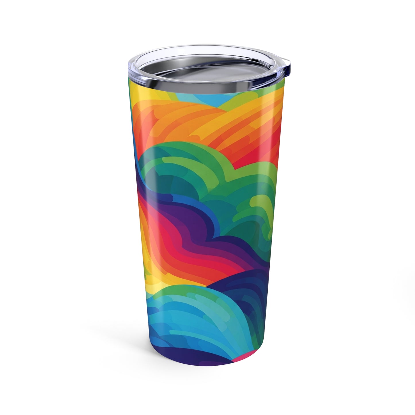 20oz Stainless Travel Mug With Double Wall Vacuum Insulation Leak Proof Thermal Design And Printed Pattern For Hot