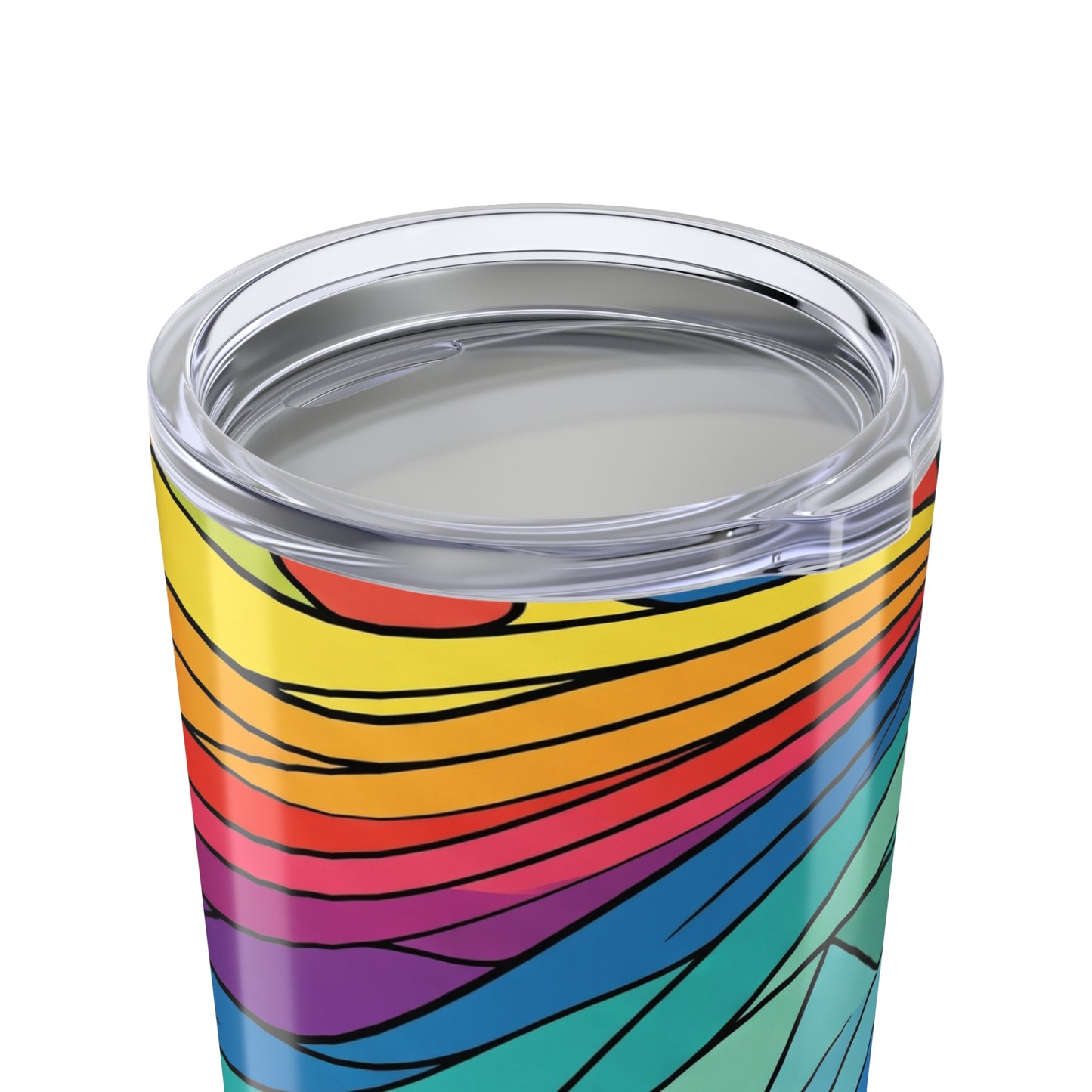 20oz Stainless Steel Printed Tumbler With Double Wall Vacuum Insulation Leak Proof Travel Mug For Hot And Cold