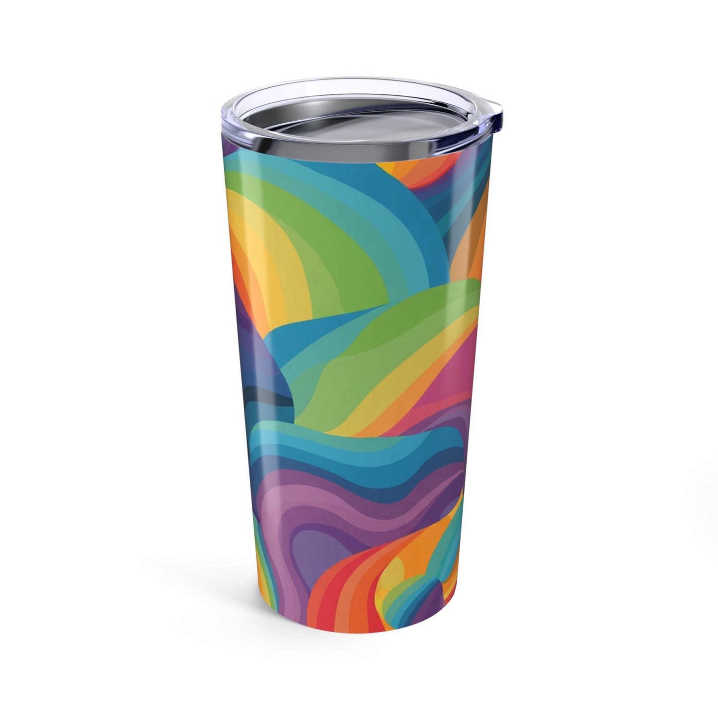 Twenty Ounce Stainless Steel Tumbler With Vacuum Insulation Spill Resistant Travel Mug For Hot And Cold Beverages