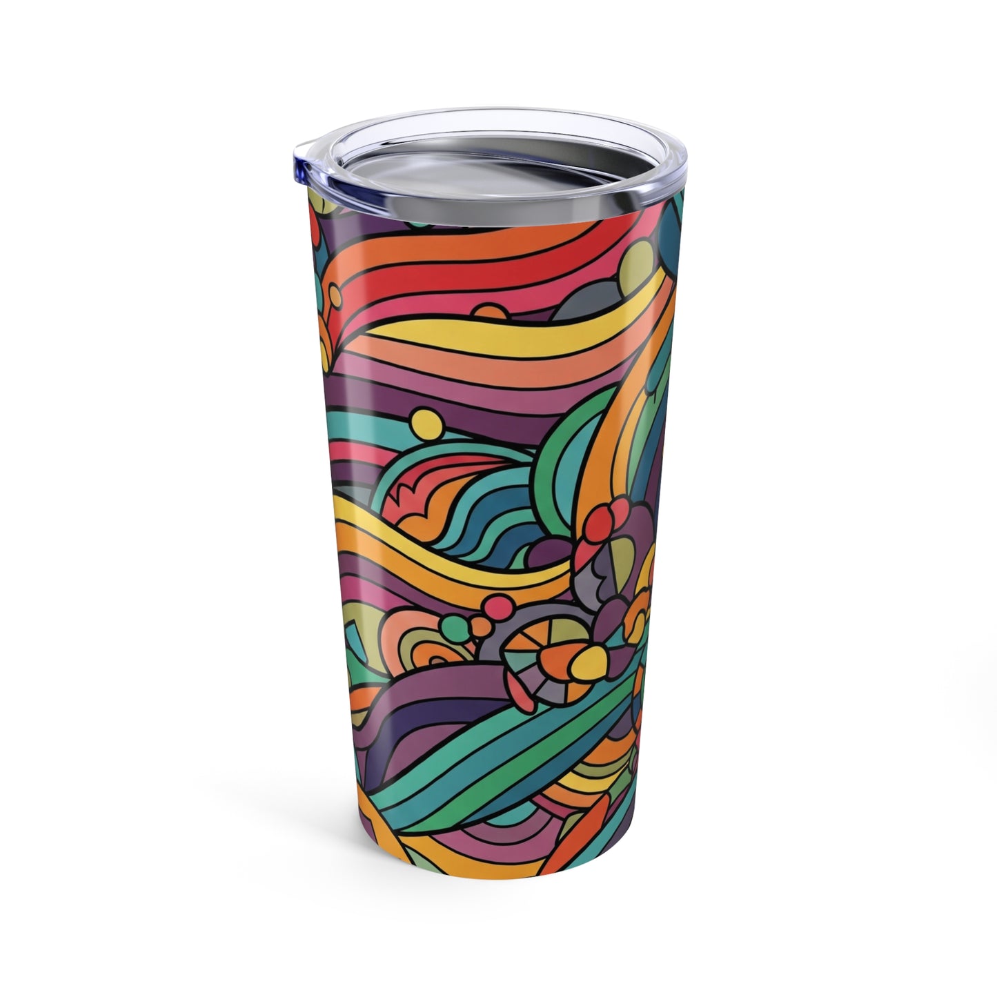 20oz Stainless Steel Tumbler With Double Wall Vacuum Insulation Spill Resistant Design And Durable Lid Dishwasher
