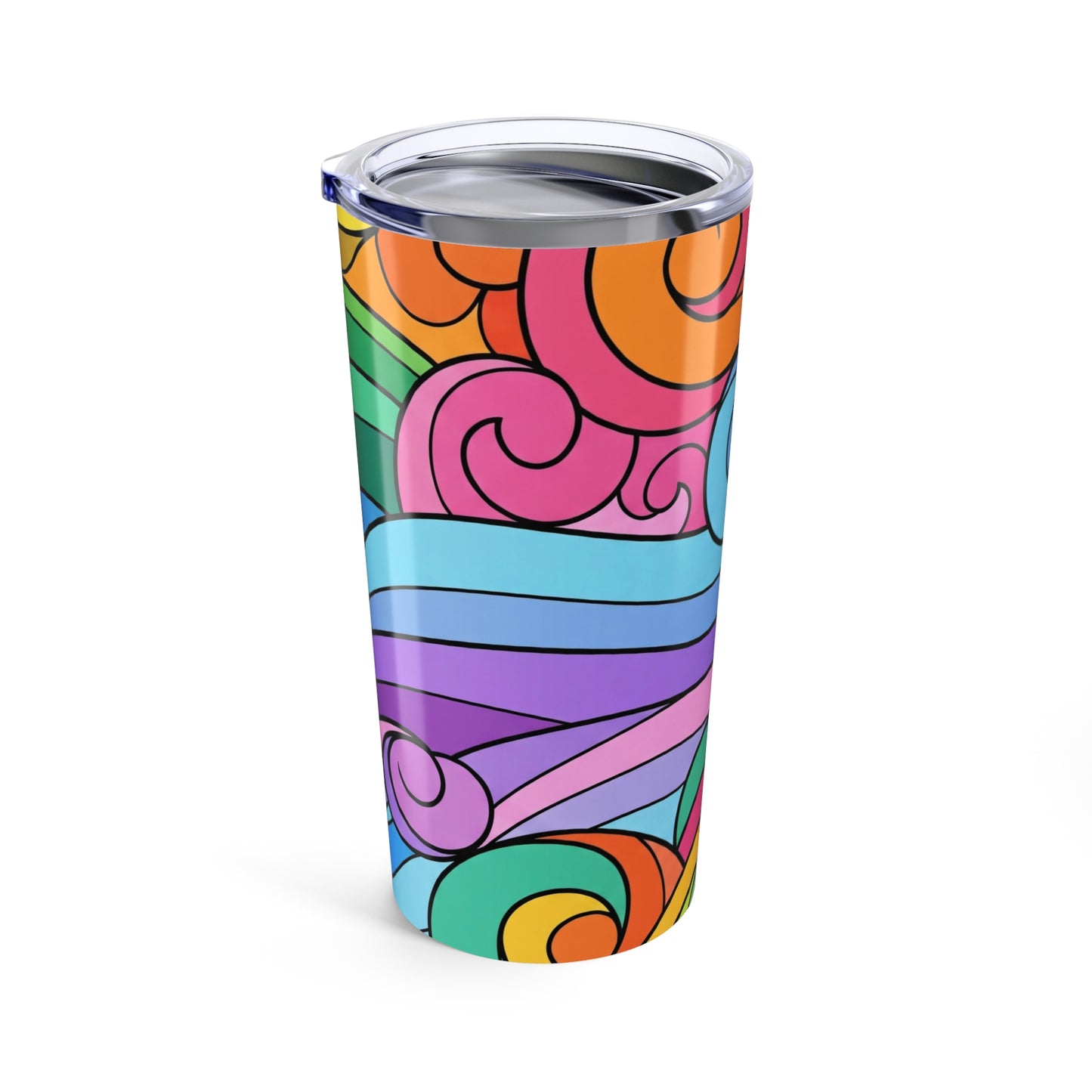 20oz Stainless Steel Tumbler With Vacuum Insulation Spill Resistant Thermal Durable Coffee Mug For Hot And Cold