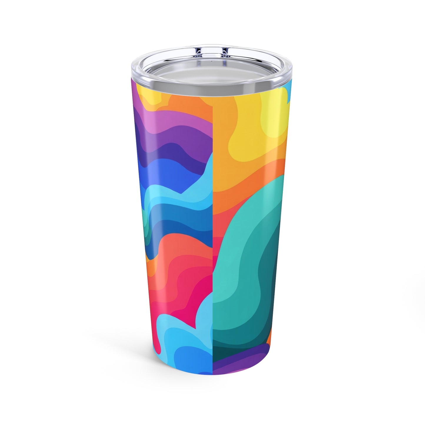 20 oz Stainless Steel Tumbler With Double Wall Vacuum Insulation Leak Proof Travel Mug For Hot And Cold Drinks Art