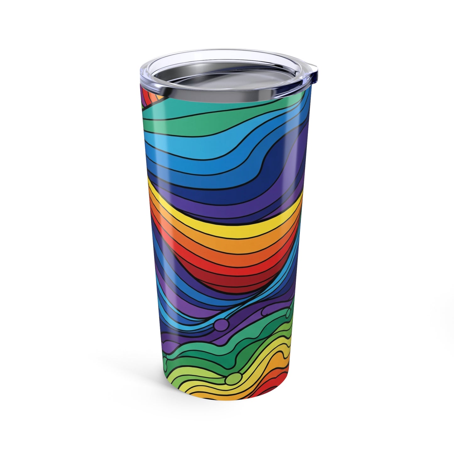 20oz Stainless Steel Tumbler With Double Wall Vacuum Insulation Spill Resistant Design For Hot Or Cold Beverages