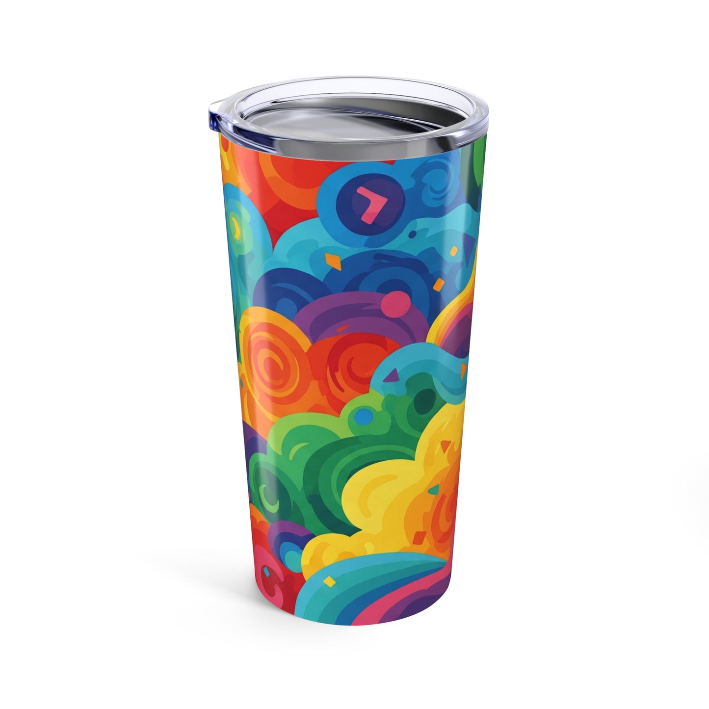 20oz Stainless Steel Tumbler With Vacuum Insulation Leak Proof BPA Free Printed Travel Mug For Hot And Cold