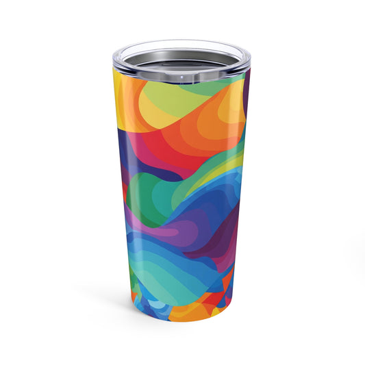 20oz Stainless Steel Tumbler With Double Wall Vacuum Insulation Spill Resistant Design For Hot And Cold Beverages