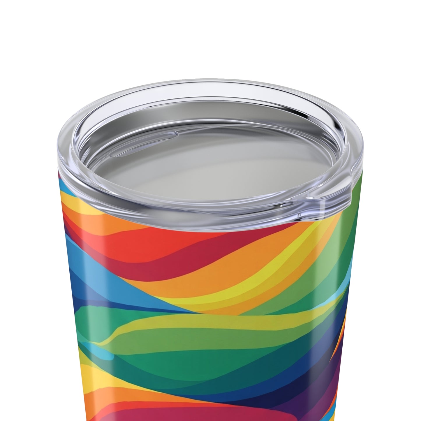 20oz Stainless Steel Tumbler With Vacuum Insulation Leak Proof Travel Coffee Mug With Lid And Printed Design
