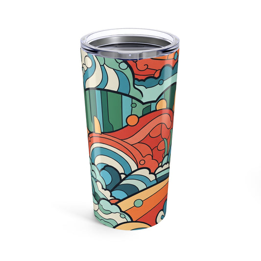 20oz Stainless Steel Travel Mug With Double Wall Vacuum Insulation Leak Proof Construction For Hot Or Cold
