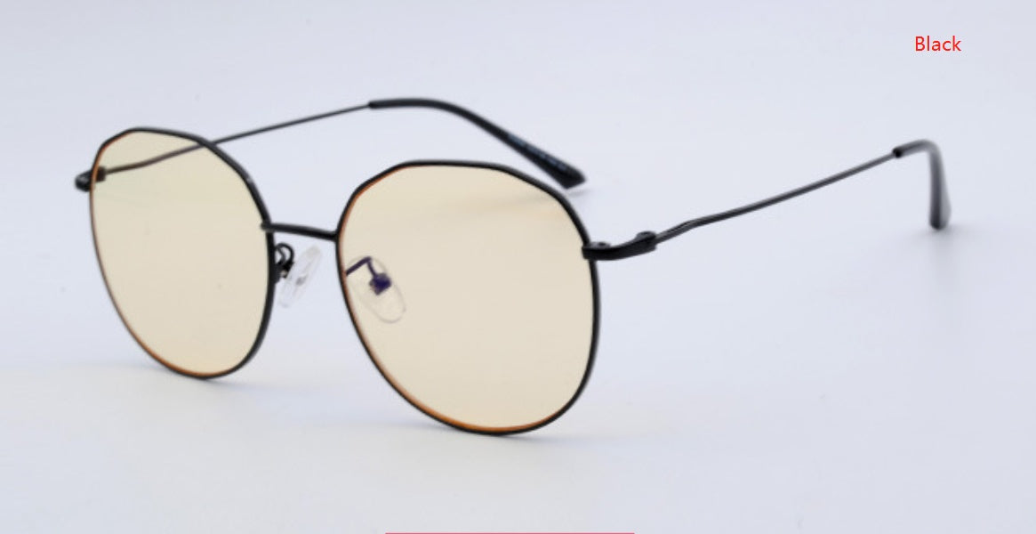 Retro Flat Mirror Sunglasses Plastic Frame 52 Mm Mirror Width 142mm Temple Length Box Package 75g High Quality