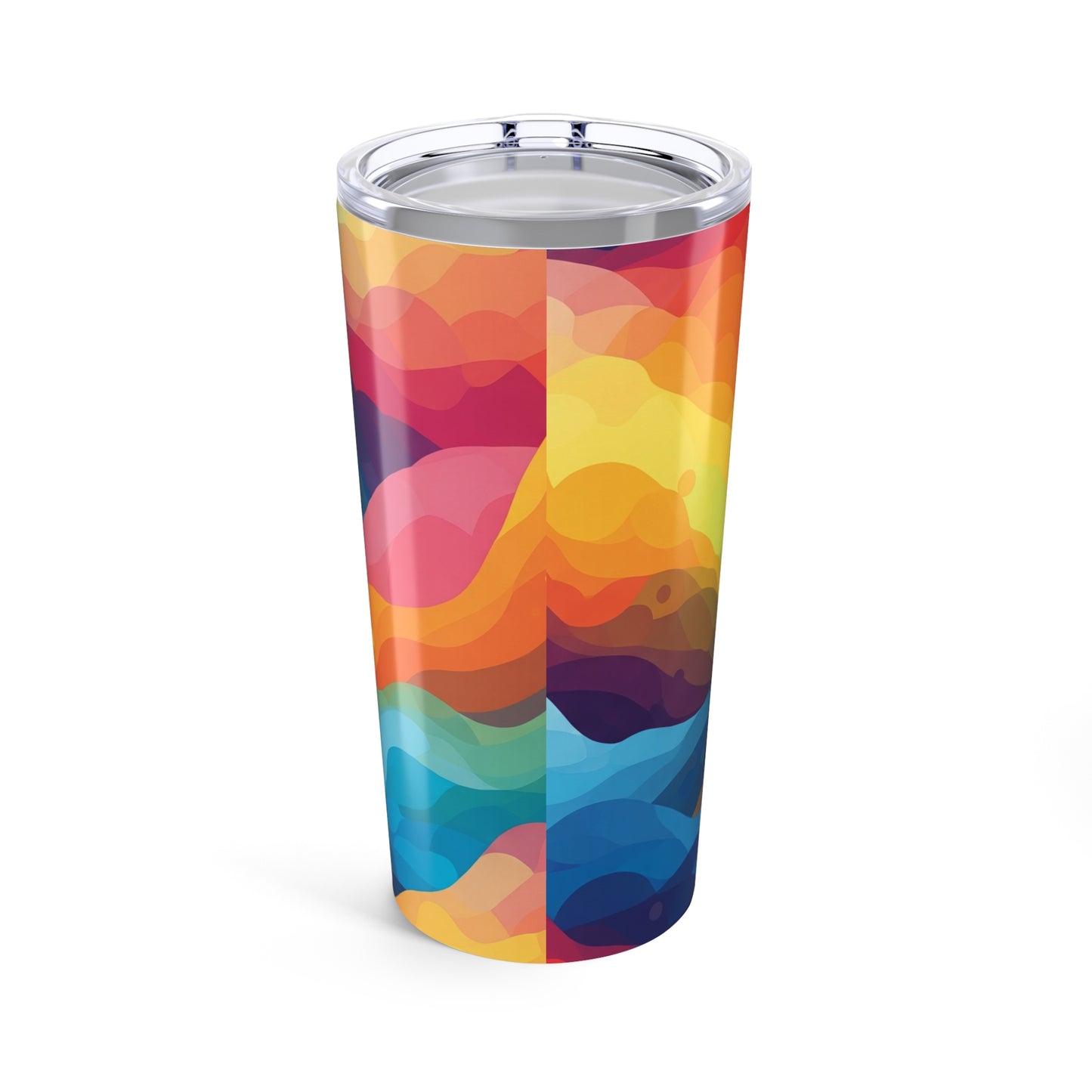 20oz Printed Stainless Steel Tumbler With Double Wall Vacuum Insulation Spill Resistant Lid And Dishwasher Safe