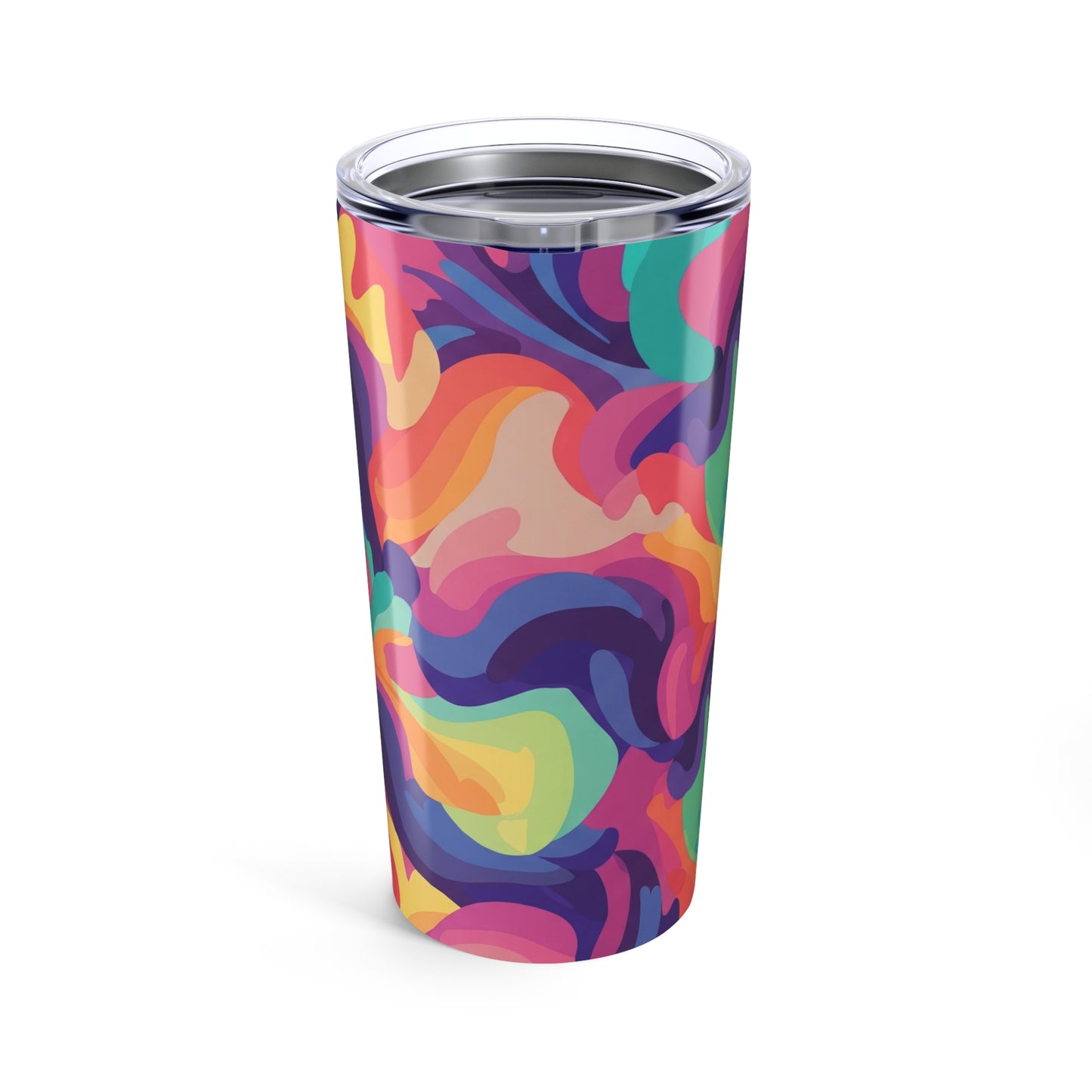 20oz Stainless Steel Tumbler With Double Wall Vacuum Insulation And Leak Proof Design For Hot Or Cold Beverages
