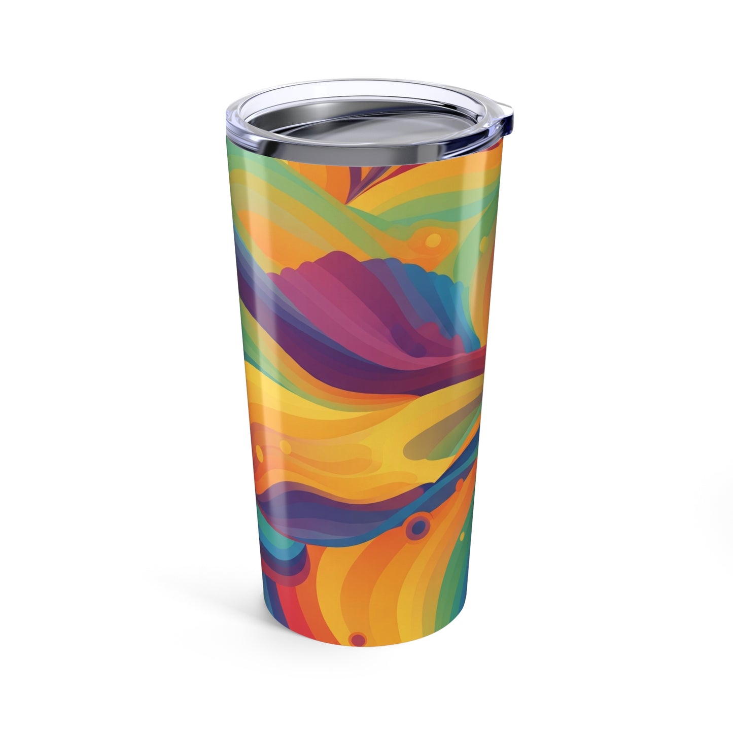20oz Stainless Steel Tumbler With Double Wall Vacuum Insulation Spill Resistant Lid BPA Free Dishwasher Safe