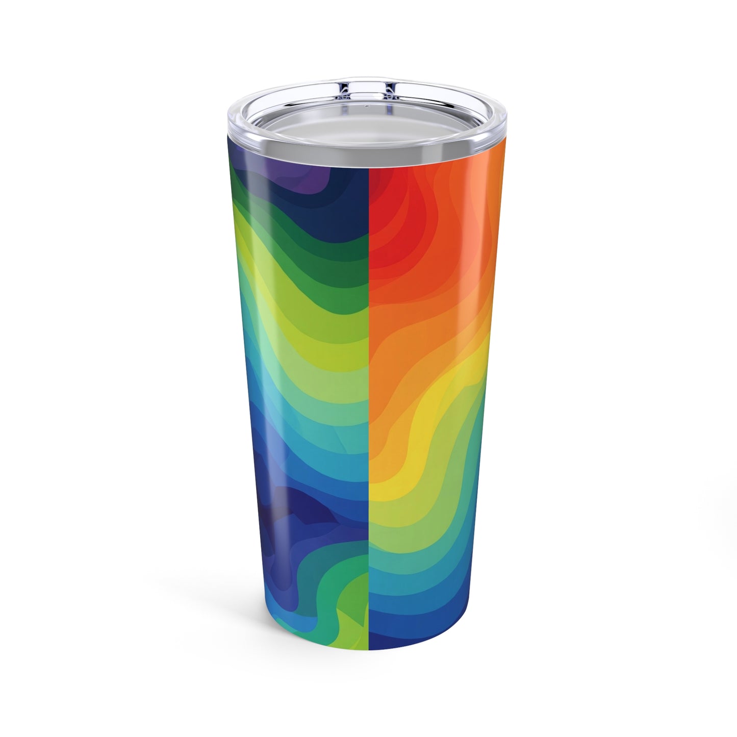 20oz Stainless Steel Travel Mug Printed Artwork Insulated Spill Resistant Lid Keeps Hot Or Cold Dishwasher Safe