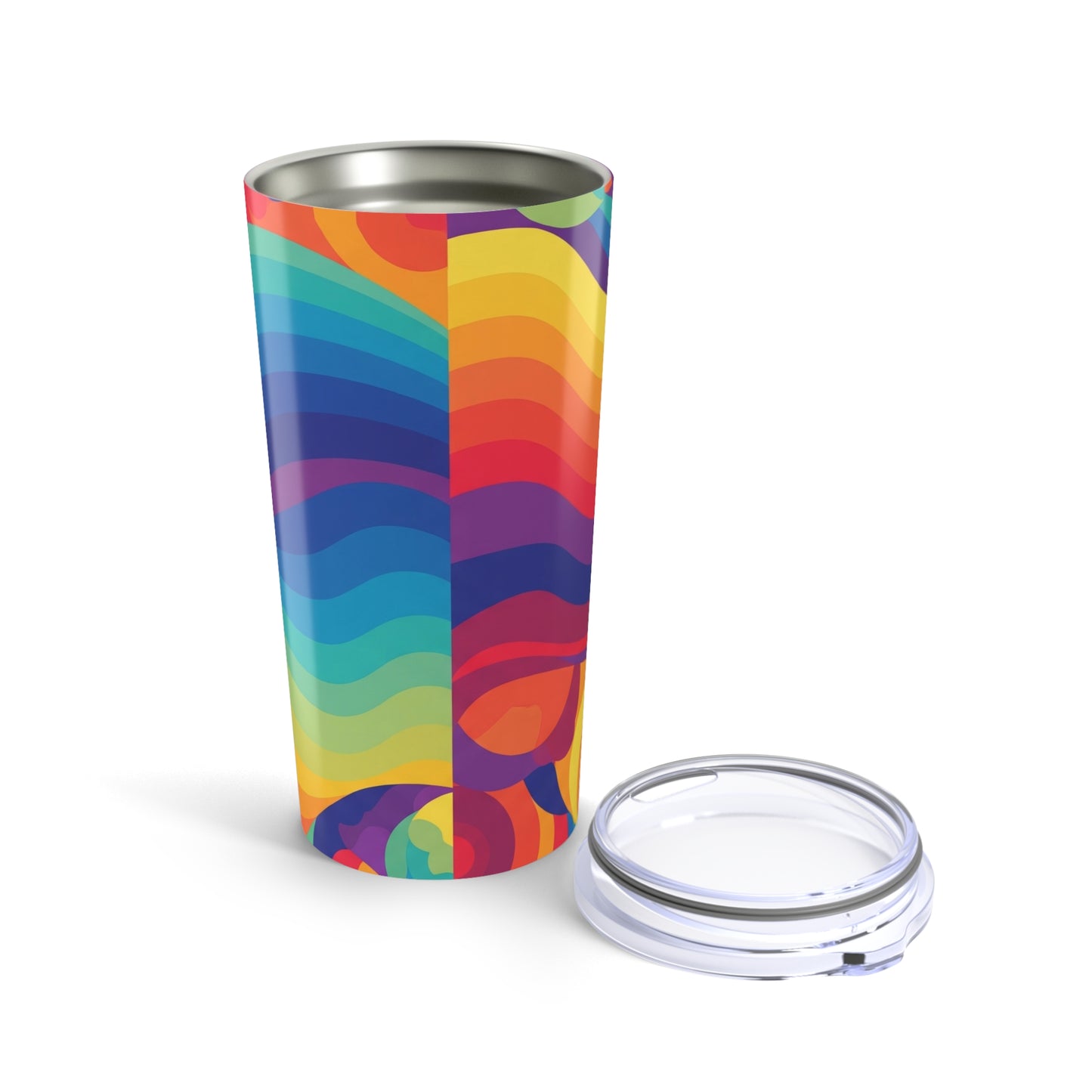 20oz Stainless Steel Tumbler With Double Wall Vacuum Insulation Travel Mug For Hot And Cold Beverages Dishwasher