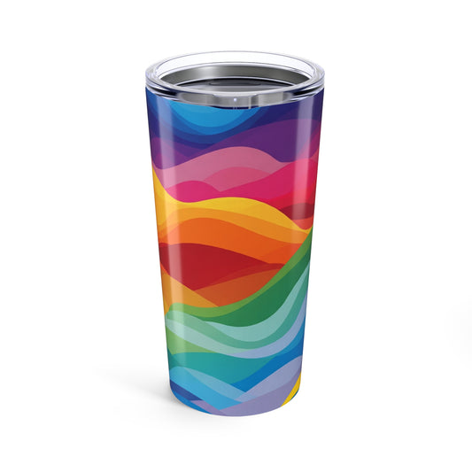 20oz Stainless Steel Travel Mug With Design Double Wall Vacuum Insulation Spill Resistant For Hot Or Cold Beverages