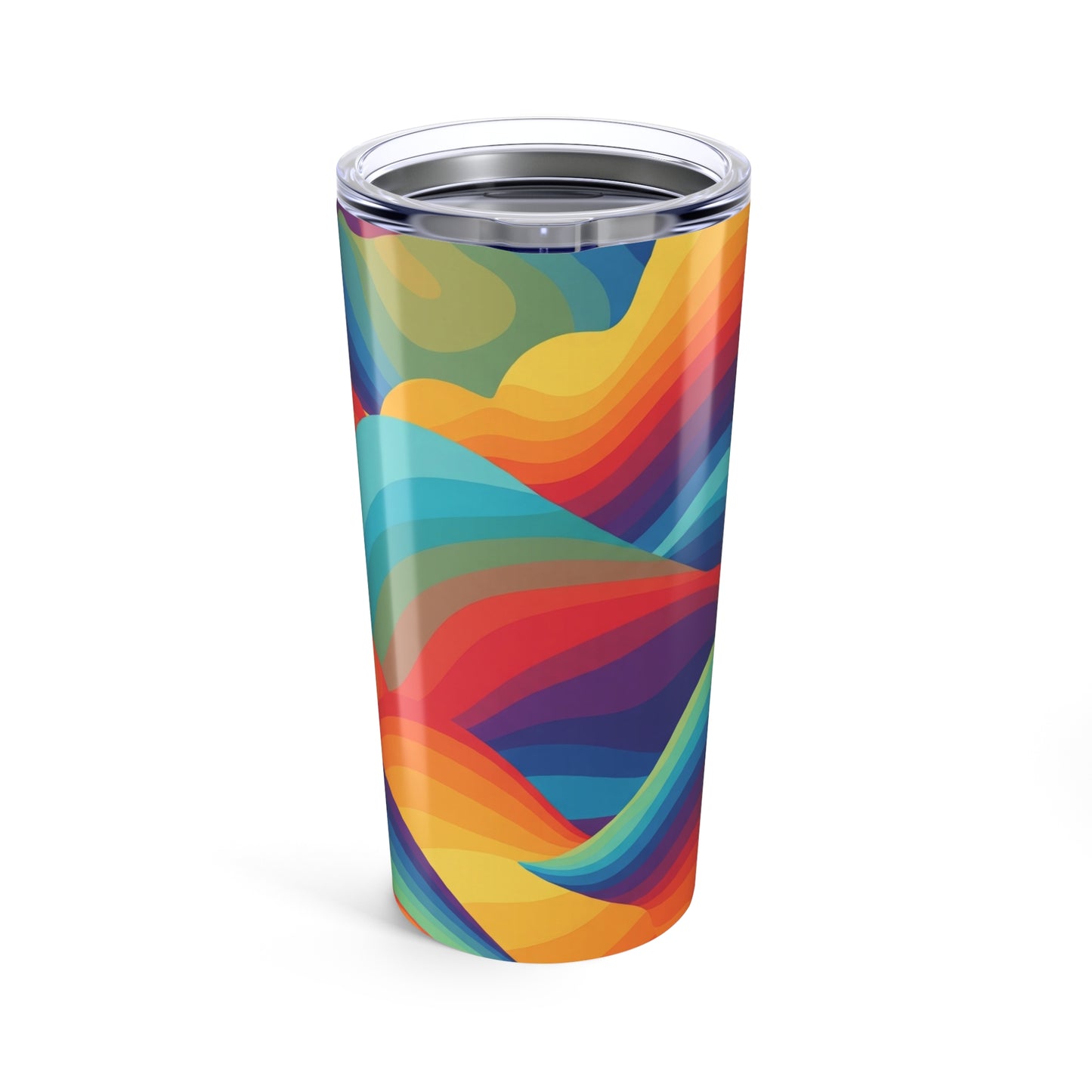 20 Oz Stainless Steel Tumbler With Double Wall Vacuum Insulation Spill Resistant Hot Cold Beverages Travel Mug